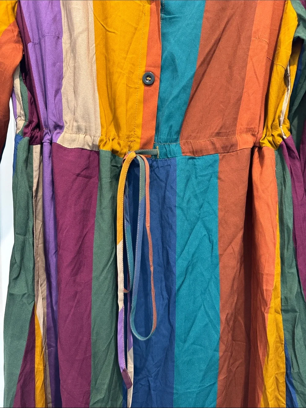 BloomChic Colorblock Stripe Maxi Dress - Multi - Picture 3 of 4
